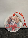 Christmas ornament - Doggy present