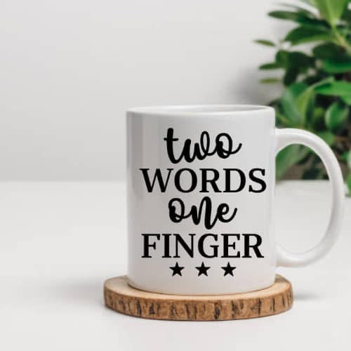 TWO FINGERS ONE FINGER