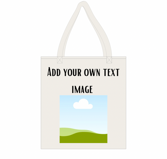 Personlised your own tote bag