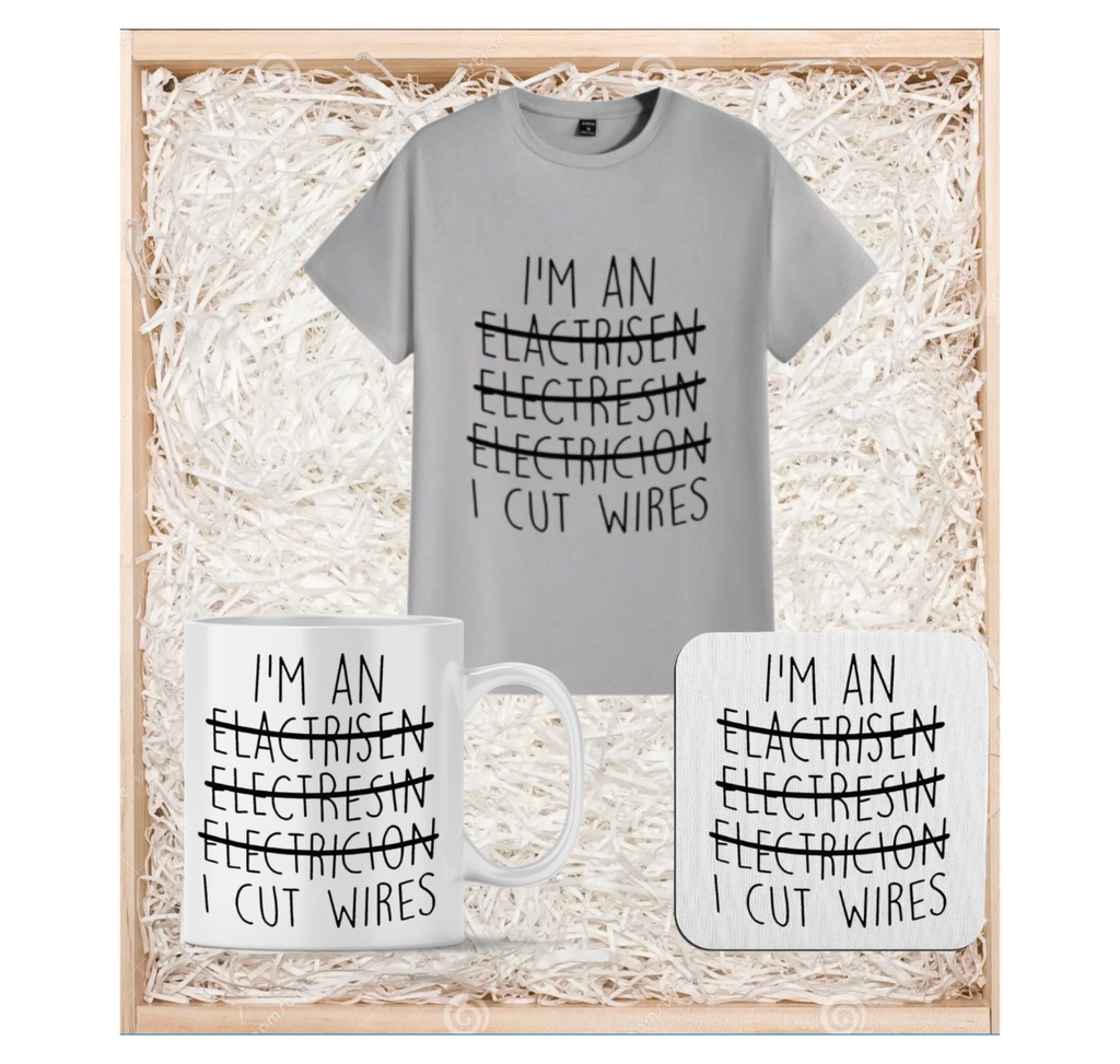I cut wires gift set