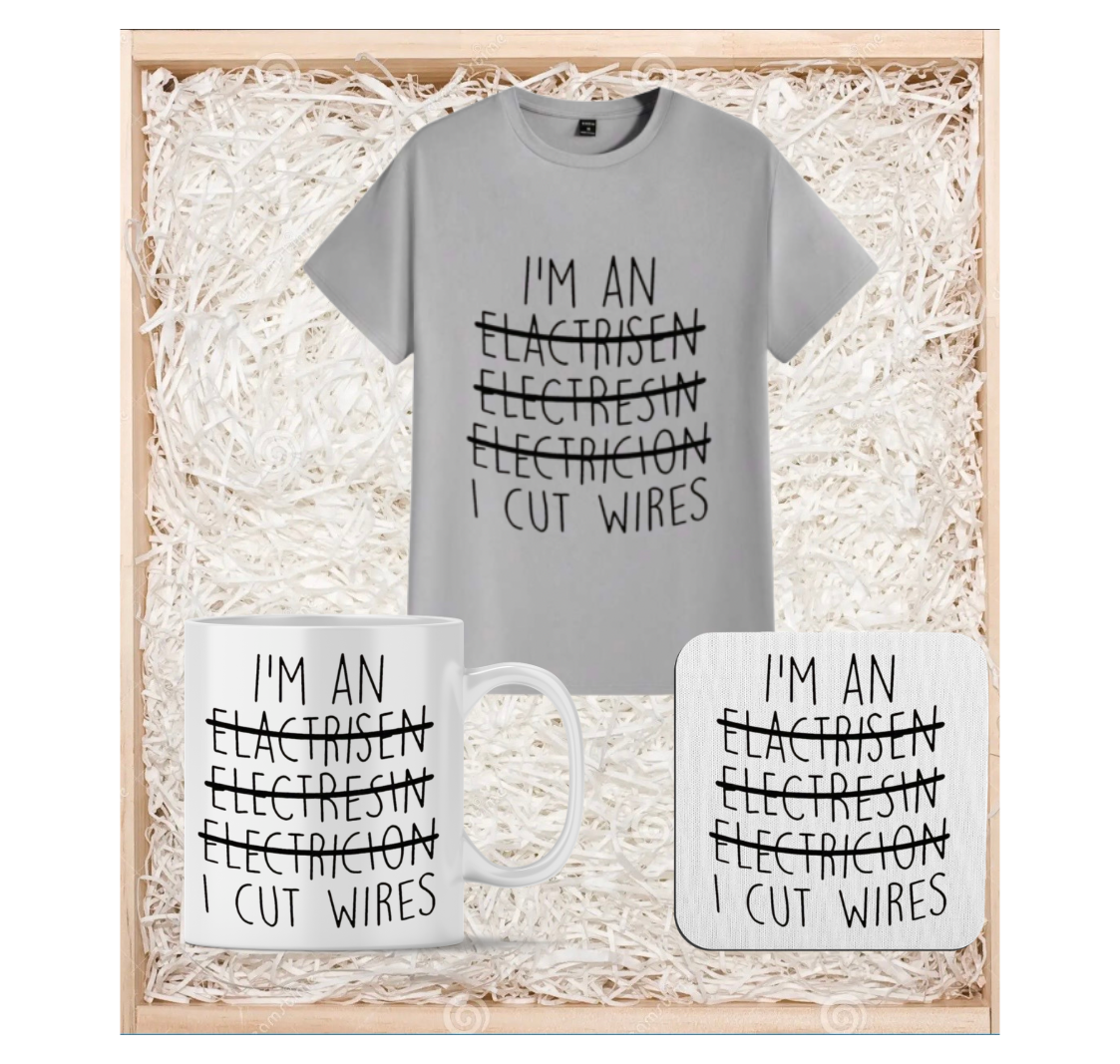 I cut wires gift set