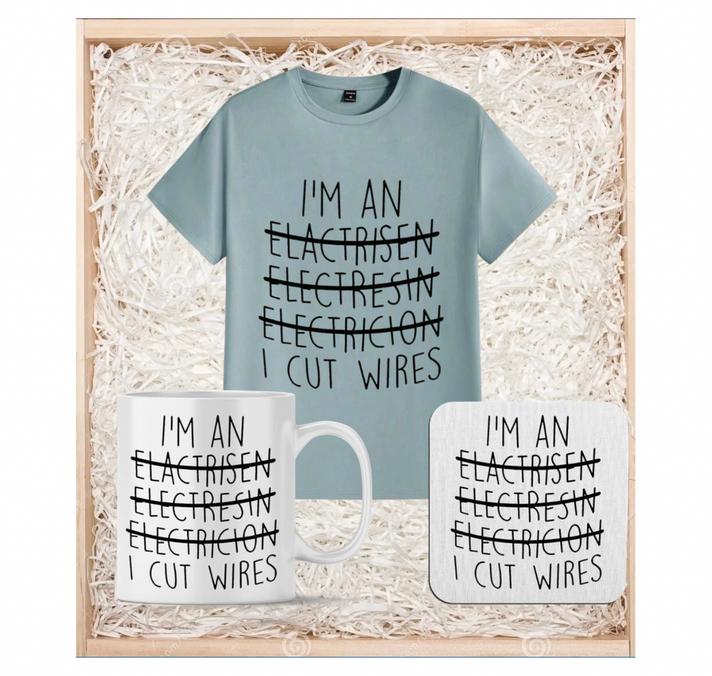 I cut wires gift set