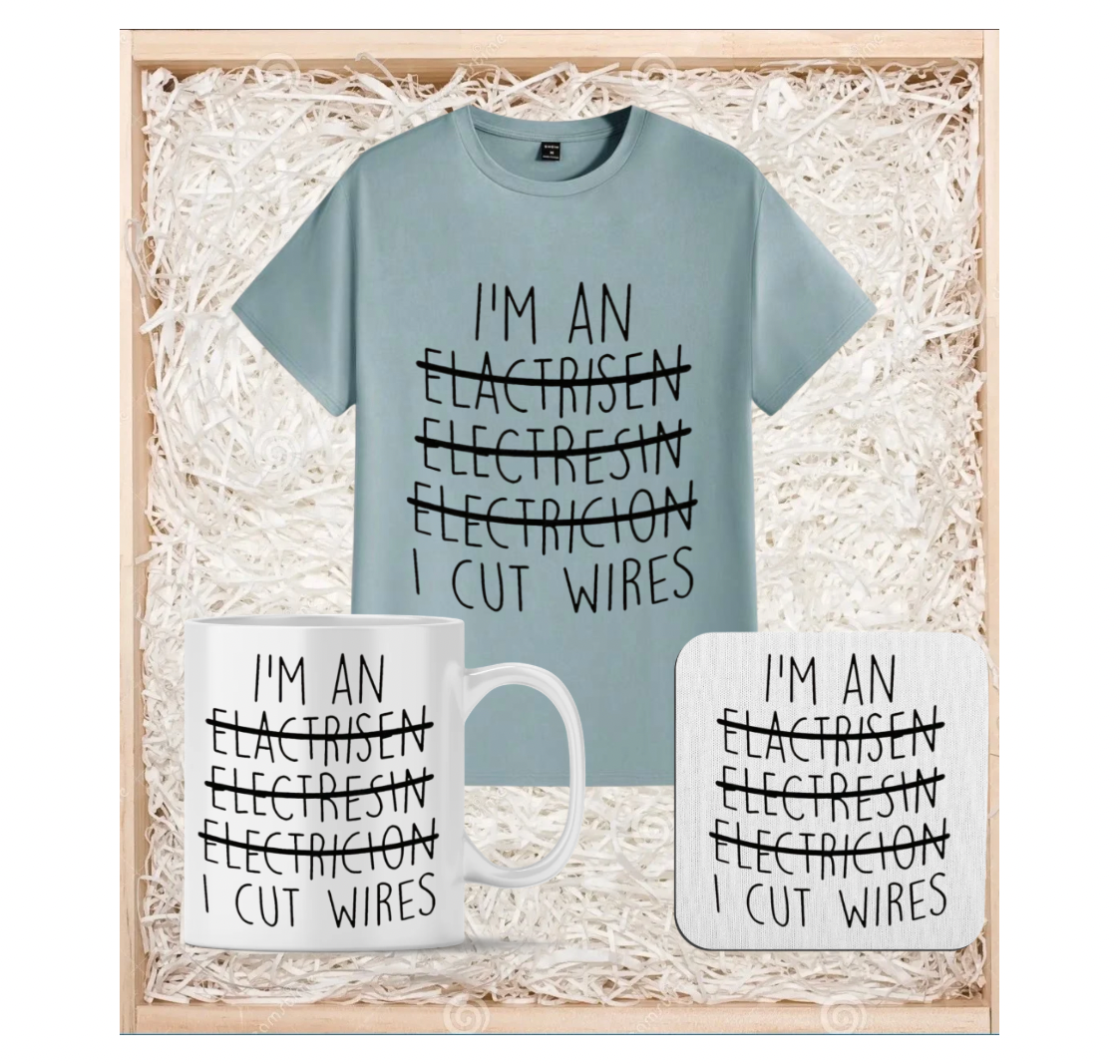 I cut wires gift set