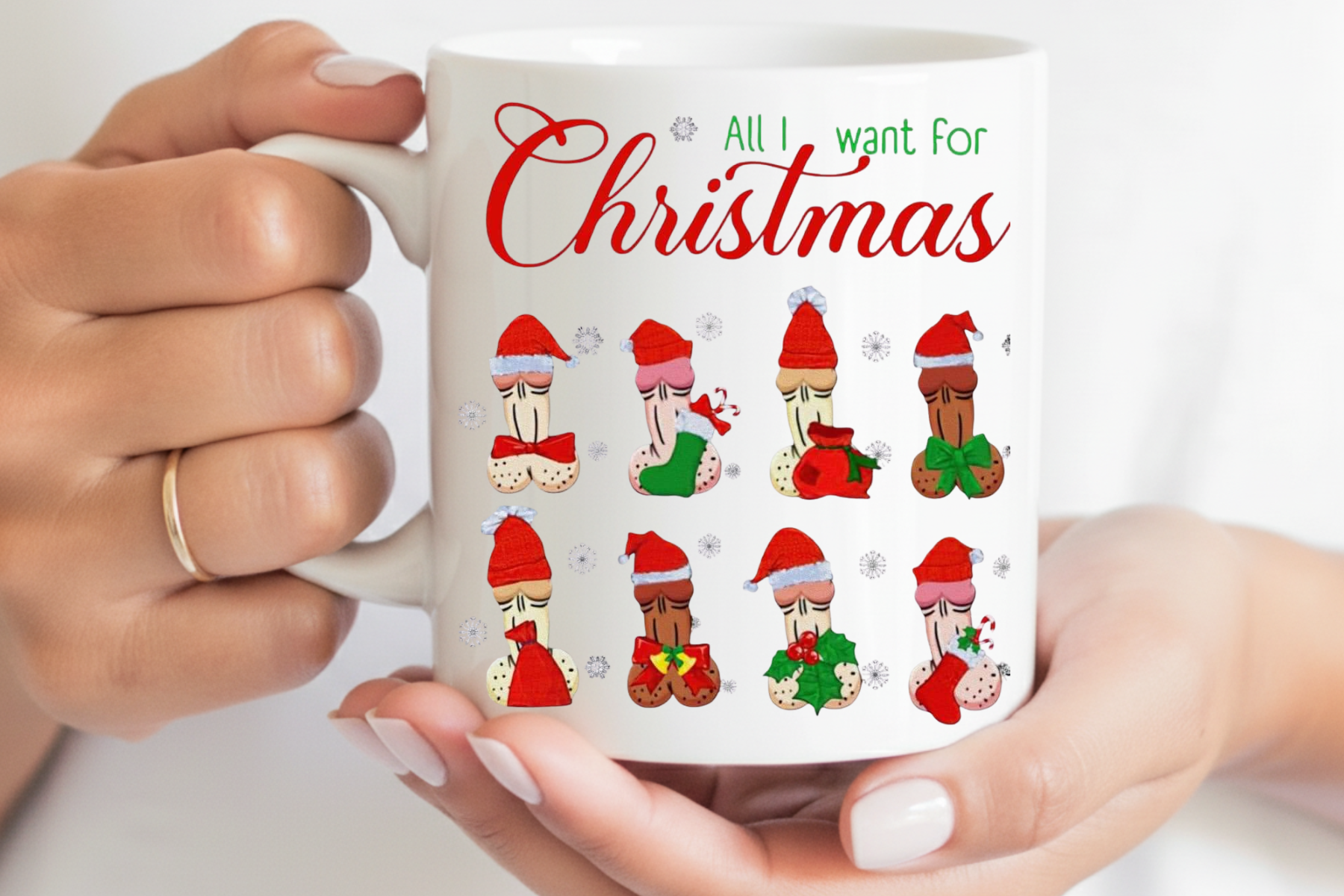 Ceramic mug - All I want for Christmas