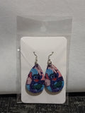 teardrop earrings - stitch.